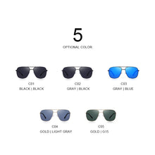 Load image into Gallery viewer, MERRYS DESIGN Men Classic Square Sunglasses HD Polarized Sunglasses For Driving  Male Eyewear UV400 Protection S8312