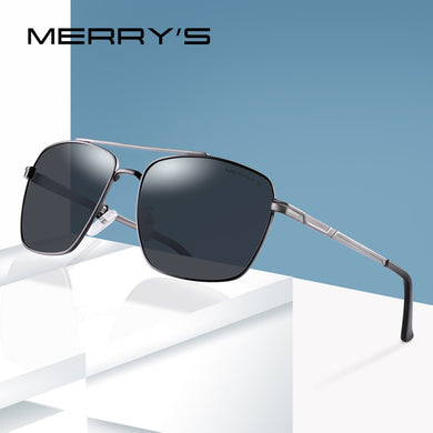 MERRYS DESIGN Men Classic Sunglasses Aviation Frame HD Polarized Sunglasses For Men Driving UV400 Protection S8150