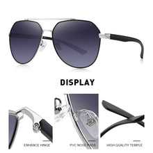 Load image into Gallery viewer, MERRYS DESIGN Men Classic Sunglasses HD Polarized Pilot Sun glasses For Driving Fishing TR90 Legs UV400 Protection S8258