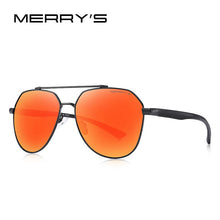Load image into Gallery viewer, MERRYS DESIGN Men Classic Sunglasses HD Polarized Pilot Sun glasses For Driving Fishing TR90 Legs UV400 Protection S8258