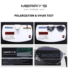 Load image into Gallery viewer, MERRYS DESIGN Men Classic Sunglasses HD Polarized Pilot Sun glasses For Driving Fishing TR90 Legs UV400 Protection S8258