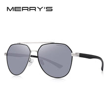 Load image into Gallery viewer, MERRYS DESIGN Men Classic Sunglasses HD Polarized Pilot Sun glasses For Driving Fishing TR90 Legs UV400 Protection S8258