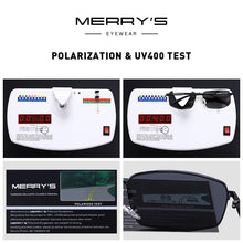Load image into Gallery viewer, MERRYS DESIGN Men Classic Sunglasses Male HD Polarized Rectangle Sun glasses For Driving TR90 Legs UV400 Protection S8255