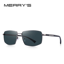 Load image into Gallery viewer, MERRYS DESIGN Men Classic Sunglasses Male HD Polarized Rectangle Sun glasses For Driving TR90 Legs UV400 Protection S8255