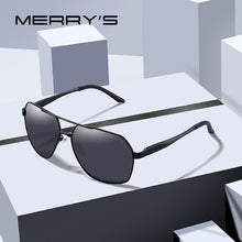 Load image into Gallery viewer, MERRYS DESIGN Men Classic Sunglasses Rectangle Polarized Sun glasses For Men Driving Male Eyewear UV400 Protection S8215