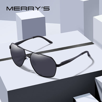 MERRYS DESIGN Men Classic Sunglasses Rectangle Polarized Sun glasses For Men Driving Male Eyewear UV400 Protection S8215