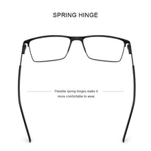 Carica l&#39;immagine nel visualizzatore di Gallery, MERRYS DESIGN Men Classic Titanium Alloy Glasses Frame Male Square Ultralight Eye Myopia Prescription Eyeglasses S2171
