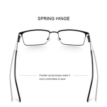 Load image into Gallery viewer, MERRYS DESIGN Men Alloy Optics Glasses Frames Male Square Ultralight Myopia Prescription Glasses S2163
