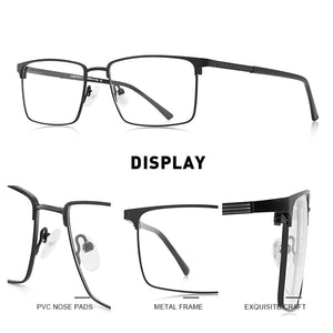 MERRYS DESIGN Men Alloy Optics Glasses Frames Male Square Ultralight Myopia Prescription Glasses S2163
