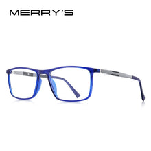 Load image into Gallery viewer, MERRYS DESIGN Men Square Glasses Frame Aluminum Temples Myopia Prescription Optical Eyewear S2155