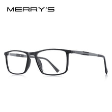 Load image into Gallery viewer, MERRYS DESIGN Men Square Glasses Frame Aluminum Temples Myopia Prescription Optical Eyewear S2155