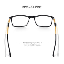 Load image into Gallery viewer, MERRYS DESIGN Men Square Glasses Frame Aluminum Temples Myopia Prescription Optical Eyewear S2155