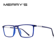 Carica l&#39;immagine nel visualizzatore di Gallery, MERRYS DESIGN Men Square Glasses Frame Myopia Prescription Optical Eyewear Acetate Frames S2206