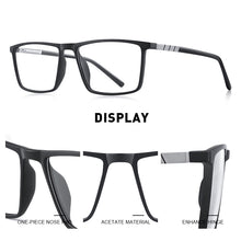 Carica l&#39;immagine nel visualizzatore di Gallery, MERRYS DESIGN Men Square Glasses Frame Myopia Prescription Optical Eyewear Acetate Frames S2206