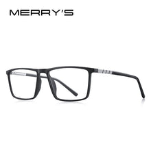 Carica l&#39;immagine nel visualizzatore di Gallery, MERRYS DESIGN Men Square Glasses Frame Myopia Prescription Optical Eyewear Acetate Frames S2206