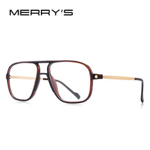 Load image into Gallery viewer, MERRYS DESIGN Men Square Glasses Frames Ultralight Myopia Prescription Optical Eyewear S2815