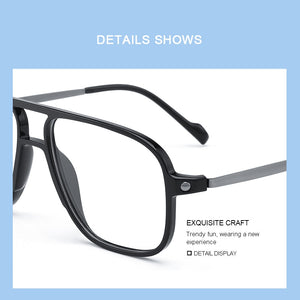 MERRYS DESIGN Men Square Glasses Frames Ultralight Myopia Prescription Optical Eyewear S2815