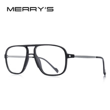 Load image into Gallery viewer, MERRYS DESIGN Men Square Glasses Frames Ultralight Myopia Prescription Optical Eyewear S2815