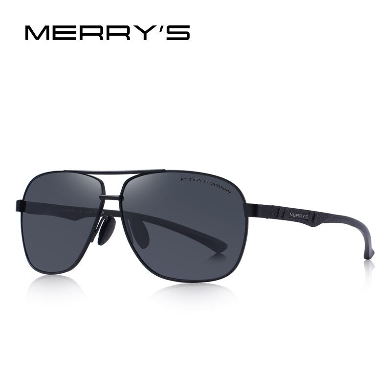 MERRYS DESIGN Men HD Polarized Sunglasses Aviation Alloy Frame HD Polarized Sunglasses For Men Driving UV400 Protection S8157