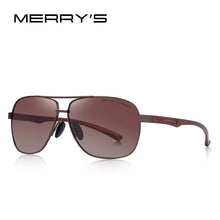 Carica l&#39;immagine nel visualizzatore di Gallery, MERRYS DESIGN Men HD Polarized Sunglasses Aviation Alloy Frame HD Polarized Sunglasses For Men Driving UV400 Protection S8157