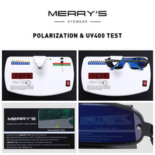 Load image into Gallery viewer, MERRYS DESIGN Men HD Polarized Sunglasses For Driving Fishing Men Integrated UV400 Sunglasses S8616