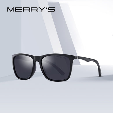 MERRYS DESIGN Men HD Polarized Sunglasses Sports Fishing Eyewear Aluminum Alloy Legs UV400 Protection S8186