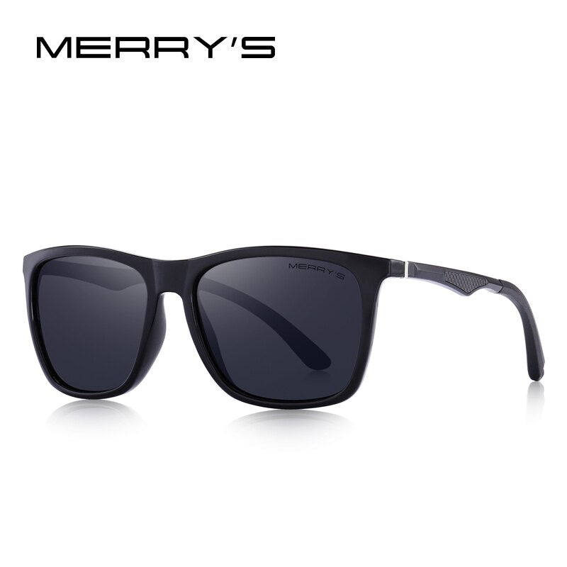 MERRYS DESIGN Men HD Polarized Sunglasses Sports Fishing Eyewear Aluminum Alloy Legs UV400 Protection S8186