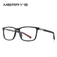 Load image into Gallery viewer, MERRYS DESIGN Men  Acetate Glasses Frame Myopia Prescription Eyeglasses Spring Hinge Silicone Temple Tip S2518