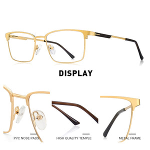 MERRYS DESIGN Men  Alloy Optics Glasses Frames Male Square Ultralight Myopia Prescription Glasses Business Style S2119