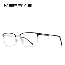 Load image into Gallery viewer, MERRYS DESIGN Men  Alloy Optics Glasses Frames Male Square Ultralight Myopia Prescription Glasses Business Style S2119