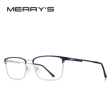 Load image into Gallery viewer, MERRYS DESIGN Men  Alloy Optics Glasses Frames Male Square Ultralight Myopia Prescription Glasses Business Style S2119
