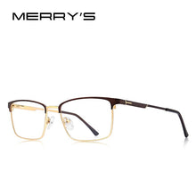 Load image into Gallery viewer, MERRYS DESIGN Men  Alloy Optics Glasses Frames Male Square Ultralight Myopia Prescription Glasses Business Style S2119