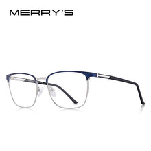 Carica l&#39;immagine nel visualizzatore di Gallery, MERRYS DESIGN Men  Alloy Optics Glasses Frames Male Square Ultralight Myopia Prescription Glasses Style S2058