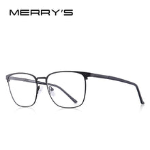 Carica l&#39;immagine nel visualizzatore di Gallery, MERRYS DESIGN Men  Alloy Optics Glasses Frames Male Square Ultralight Myopia Prescription Glasses Style S2058