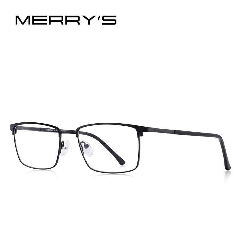 MERRYS DESIGN Uomo Lega Ottica Montature per occhiali Quadrato Maschile Ultraleggero Miopia Occhiali da vista Stile S2016