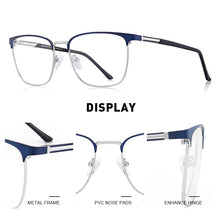 Carica l&#39;immagine nel visualizzatore di Gallery, MERRYS DESIGN Men  Alloy Optics Glasses Frames Male Square Ultralight Myopia Prescription Glasses Style S2058