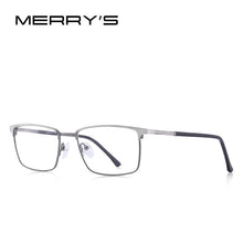 Carica l&#39;immagine nel visualizzatore di Gallery, MERRYS DESIGN Uomo Lega Ottica Montature per occhiali Quadrato Maschile Ultraleggero Miopia Occhiali da vista Stile S2016