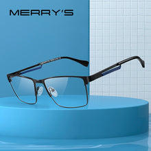 Load image into Gallery viewer, MERRYS DESIGN Men  Glasses Frame Business Style Titanium Alloy Square Frames Myopia Prescription Eyeglasses S2152