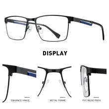 Load image into Gallery viewer, MERRYS DESIGN Men  Glasses Frame Business Style Titanium Alloy Square Frames Myopia Prescription Eyeglasses S2152