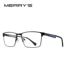 Load image into Gallery viewer, MERRYS DESIGN Men  Glasses Frame Business Style Titanium Alloy Square Frames Myopia Prescription Eyeglasses S2152