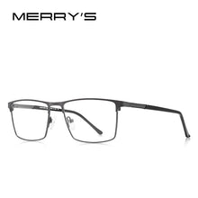 Load image into Gallery viewer, MERRYS DESIGN Men  Glasses Frame Male Square Optical  Business Style Myopia Prescription Hyperopia Alloy Eyeglasses S2052