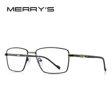 Carica l&#39;immagine nel visualizzatore di Gallery, MERRYS DESIGN Men  Glasses Frame Myopia Prescription Eyeglasses Optical Frame Business Style S2107