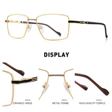 Carica l&#39;immagine nel visualizzatore di Gallery, MERRYS DESIGN Men  Glasses Frame Myopia Prescription Eyeglasses Optical Frame Business Style S2107