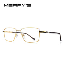Carica l&#39;immagine nel visualizzatore di Gallery, MERRYS DESIGN Men  Glasses Frame Myopia Prescription Eyeglasses Optical Frame Business Style S2107