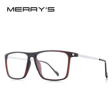 Load image into Gallery viewer, MERRYS DESIGN Men  TR90 Glasses Frame Men Vintage Eyeglasses Myopia Prescription Eyeglasses S2817