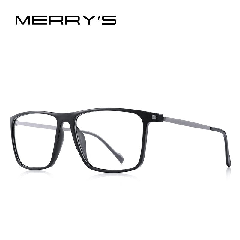 MERRYS DESIGN Men  TR90 Glasses Frame Men Vintage Eyeglasses Myopia Prescription Eyeglasses S2817