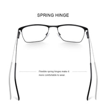 Carica l&#39;immagine nel visualizzatore di Gallery, MERRYS DESIGN Men  Titanium Alloy Optics Glasses Frames Male Square Ultralight Myopia Prescription Eyeglasses S2118