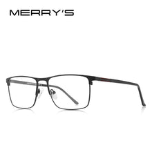 Load image into Gallery viewer, MERRYS DESIGN Men  Titanium Alloy Optics Glasses Male Square Ultralight Eye Myopia Hyperopia Prescription Eyeglasses S2030