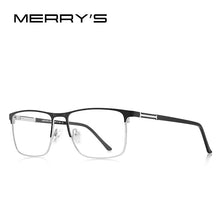 Load image into Gallery viewer, MERRYS DESIGN Men  Titanium Alloy Optics Glasses Male Square Ultralight Eye Myopia Hyperopia Prescription Eyeglasses S2030
