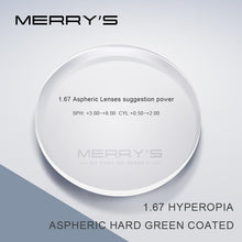 Load image into Gallery viewer, MERRYS DESIGN Men  Titanium Alloy Optics Glasses Male Ultralight Eye Myopia Hyperopia Prescription Eyeglasses S2041